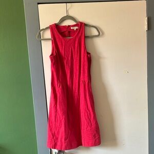 Madewell Vibrant Red Midi Dress
